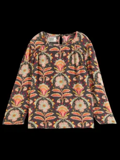 Online Scotch & Soda ALLOVER PRINTED VISCOSE TOP SanFranFlower