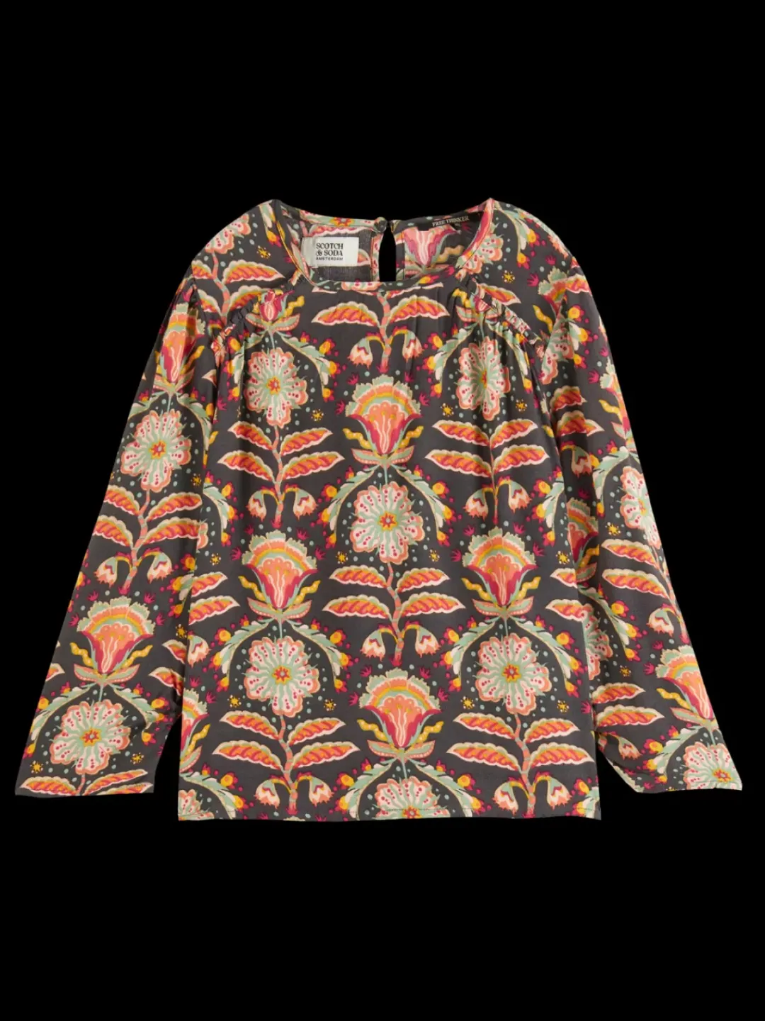 Online Scotch & Soda ALLOVER PRINTED VISCOSE TOP SanFranFlower