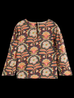 Online Scotch & Soda ALLOVER PRINTED VISCOSE TOP SanFranFlower
