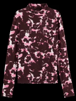 Sale Scotch & Soda AOP PRINTED LONG SLEEVE T-SHIRT