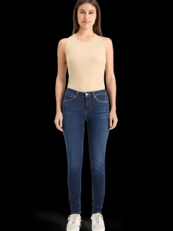 Outlet Scotch & Soda BOHEMIENNE PLUS SKINNY JEANS - BLUE LINE BlueLine