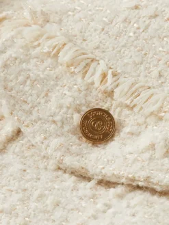 Hot Scotch & Soda BOUCLE TWEED TRUCKER JACKET SoftIce