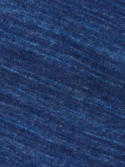 New Scotch & Soda BOXY FIT TIE FRONT MARL T-SHIRT StarnightBlue