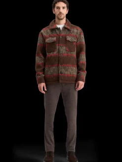 New Scotch & Soda BRUSHED WOOL BLEND OVERSHIRT Parchment