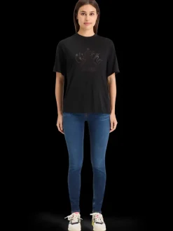 Fashion Scotch & Soda BURN OUT ARTWORK RELAXED FIT T-SHIRT