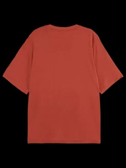 Fashion Scotch & Soda BURN OUT ARTWORK RELAXED FIT T-SHIRT