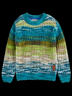 Clearance Scotch & Soda CABLE KNIT PULLOVER MulticolourGradient