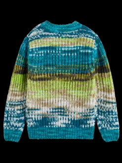 Clearance Scotch & Soda CABLE KNIT PULLOVER MulticolourGradient