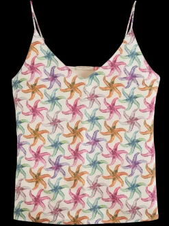 Best Scotch & Soda CAMISOLE WOVEN FRONT JERSEY BACK