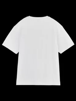 Best Scotch & Soda CHEST ARTWORK LOOSE FIT T-SHIRT White