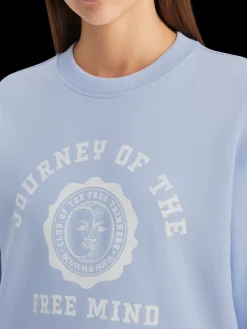 Clearance Scotch & Soda Chest artwork regular fit sweatshirt