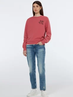 Clearance Scotch & Soda Chest artwork regular sweatshirt