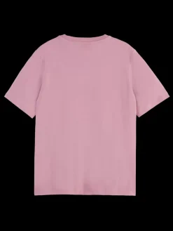 Outlet Scotch & Soda CHEST ARTWORK RELAXED FIT T-SHIRT