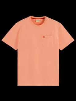 Hot Scotch & Soda Chest pocket jersey t-shirt