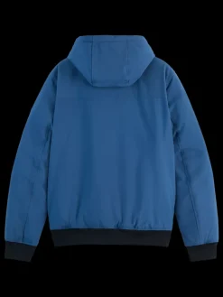 Outlet Scotch & Soda CLASSIC STRETCH HOODED SOFTSHELL