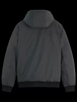 Outlet Scotch & Soda CLASSIC STRETCH HOODED SOFTSHELL