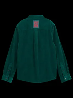 Clearance Scotch & Soda CORDUROY SHIRT Cypress