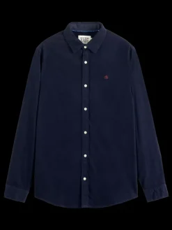 Sale Scotch & Soda Corduroy Shirt NAVY