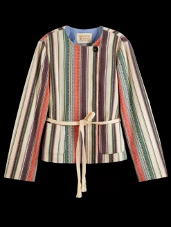 Hot Scotch & Soda CRAFTED STRIPE BLAZER CraftedStripe