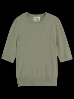 New Scotch & Soda CREW NECK SHORT SLEEVED PULLOVER