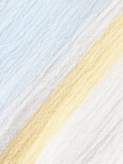 New Scotch & Soda Crinkled voile stripe shirt MultiStripe