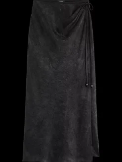 Hot Scotch & Soda Crushed Satin Skirt