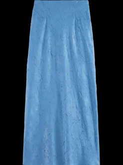 Hot Scotch & Soda Crushed Satin Skirt