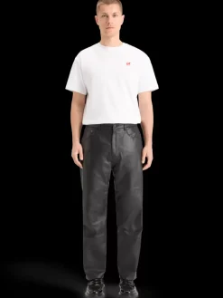 Best Scotch & Soda DEAN LEATHER 5-POCKET PANTS Black