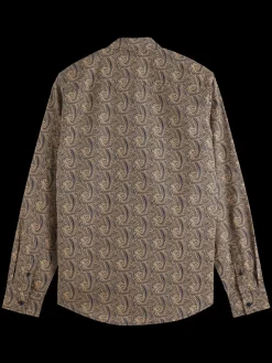 Sale Scotch & Soda DITSY AOP SHIRT WaveAOP