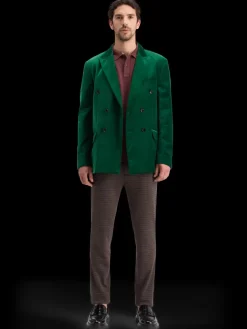 Sale Scotch & Soda DOUBLE-BREASTED VELVET PARTY BLAZER WingbackGreen