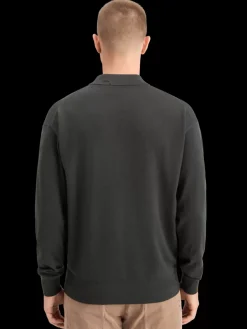 New Scotch & Soda DROPPED SHOULDER MOCK NECK SWEATER