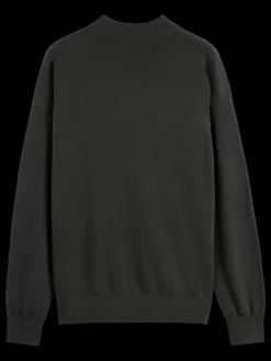 New Scotch & Soda DROPPED SHOULDER MOCK NECK SWEATER