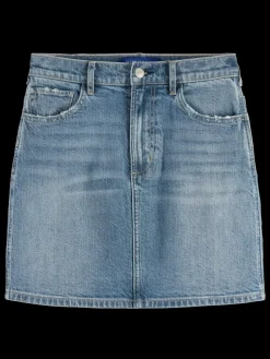 Discount Scotch & Soda Easy 5 pocket denim skirt - dreamcatcher