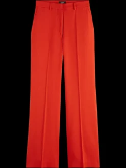 Outlet Scotch & Soda EDIE DRAPEY PANT FlameRed