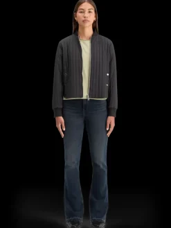 Discount Scotch & Soda ELEVATED REVERSIBLE BOMBER EveningBlack