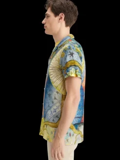 Best Scotch & Soda EMBASSY OF THE FREE MIND PRINTED SHIRT EmbassyAOP