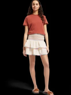 Online Scotch & Soda EMBROIDERED MINI SKIRT SoftIce
