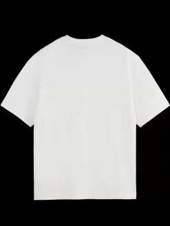 Discount Scotch & Soda Essential - 3 CROSSES LOOSE FIT POCKET T-SHIRT