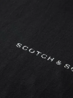 Discount Scotch & Soda Essential - logo front chest t-shirt