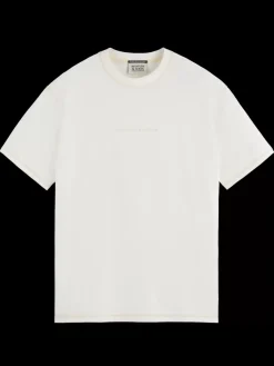 Discount Scotch & Soda Essential - logo front chest t-shirt