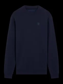 Discount Scotch & Soda Essential - LOGO SWEATSHIRT