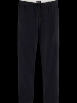 Online Scotch & Soda Essential - WARREN -  COTTON/ LINEN TWILL JOGGER