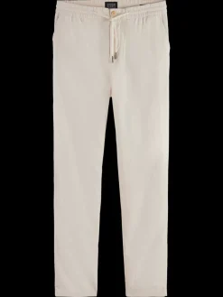 Online Scotch & Soda Essential - WARREN -  COTTON/ LINEN TWILL JOGGER