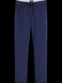 Online Scotch & Soda Essential - WARREN -  COTTON/ LINEN TWILL JOGGER