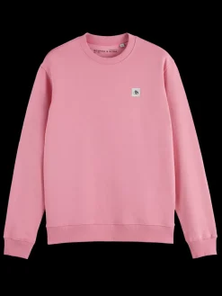Outlet Scotch & Soda Essential badge crew sweat