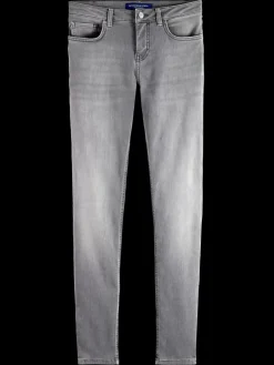 Hot Scotch & Soda Essential bohemienne mid rise skinny jeans - grey roots GreyRoots