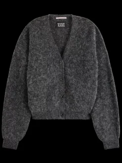 Discount Scotch & Soda Essential FUZZY RELAXED CARDIGAN