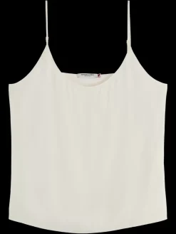 Discount Scotch & Soda Essential JERSEY WOVEN TANK