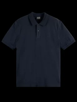 Best Scotch & Soda Essential Logo pique polo