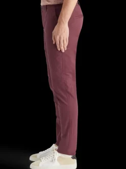 Fashion Scotch & Soda Essential mott- stretch cotton chino Wine